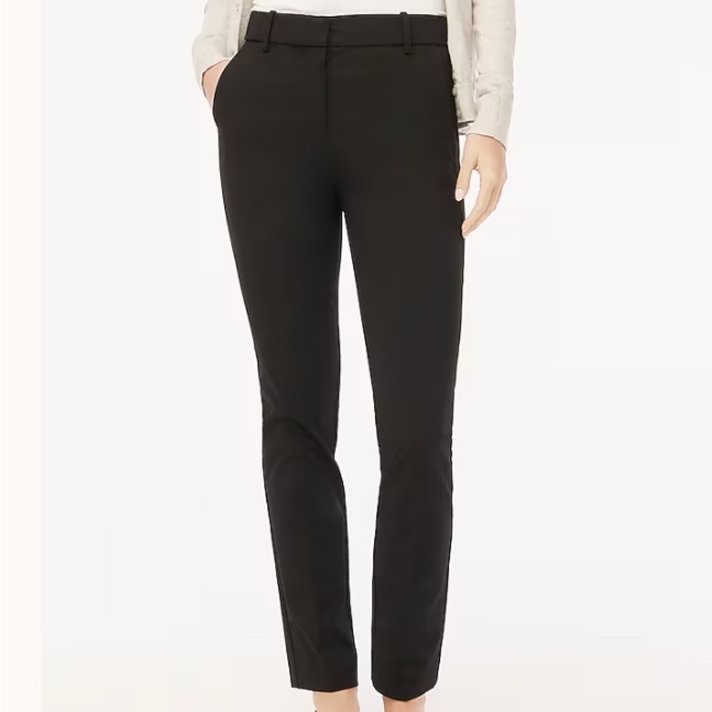 J. Crew Black Trousers Straight Leg
